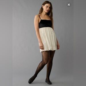 American Eagle NWT Velvet Bubble Mini Dress